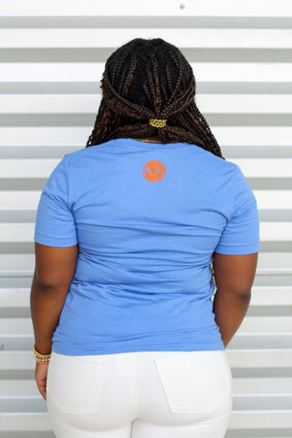 Mr. P's Dawgs Tee-Blue