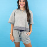 Stripe Panel Top