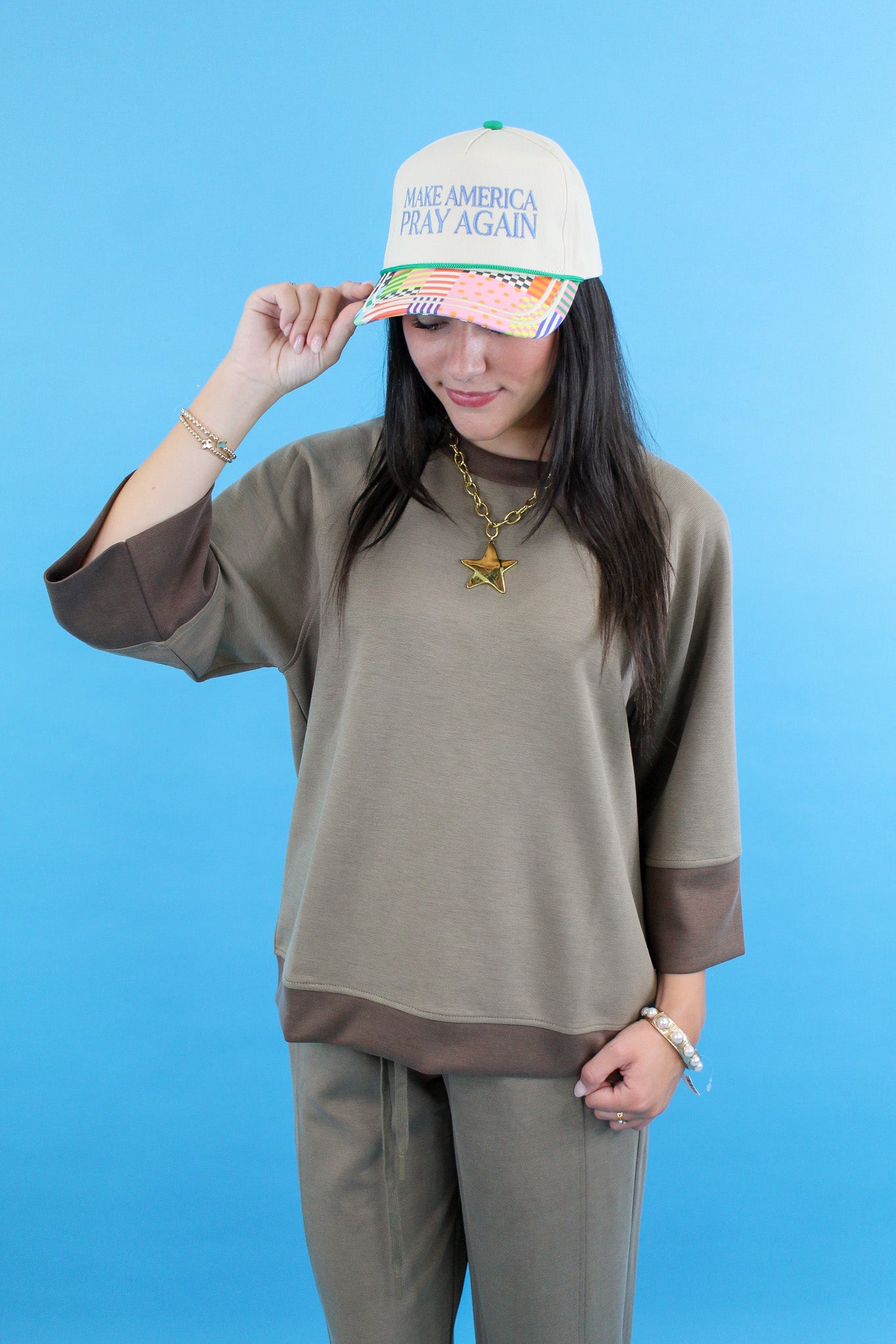 Softest Two Tone Top