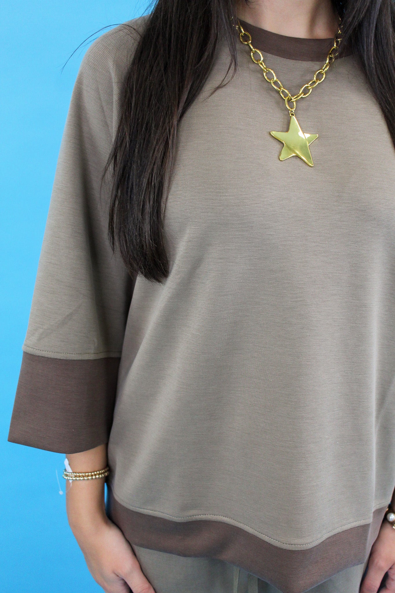 Softest Two Tone Top