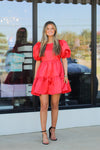 Such a Sweetie Dress-Red