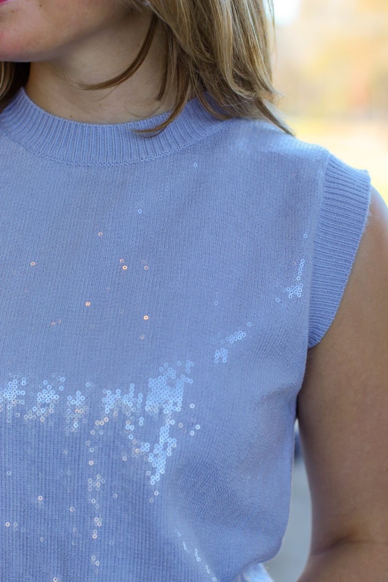 Sparkle and Shine Sweater Tank