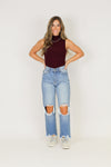 Gotta Get Bodysuit-Maroon