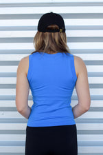 Basic Muscle Tank- Royal Blue