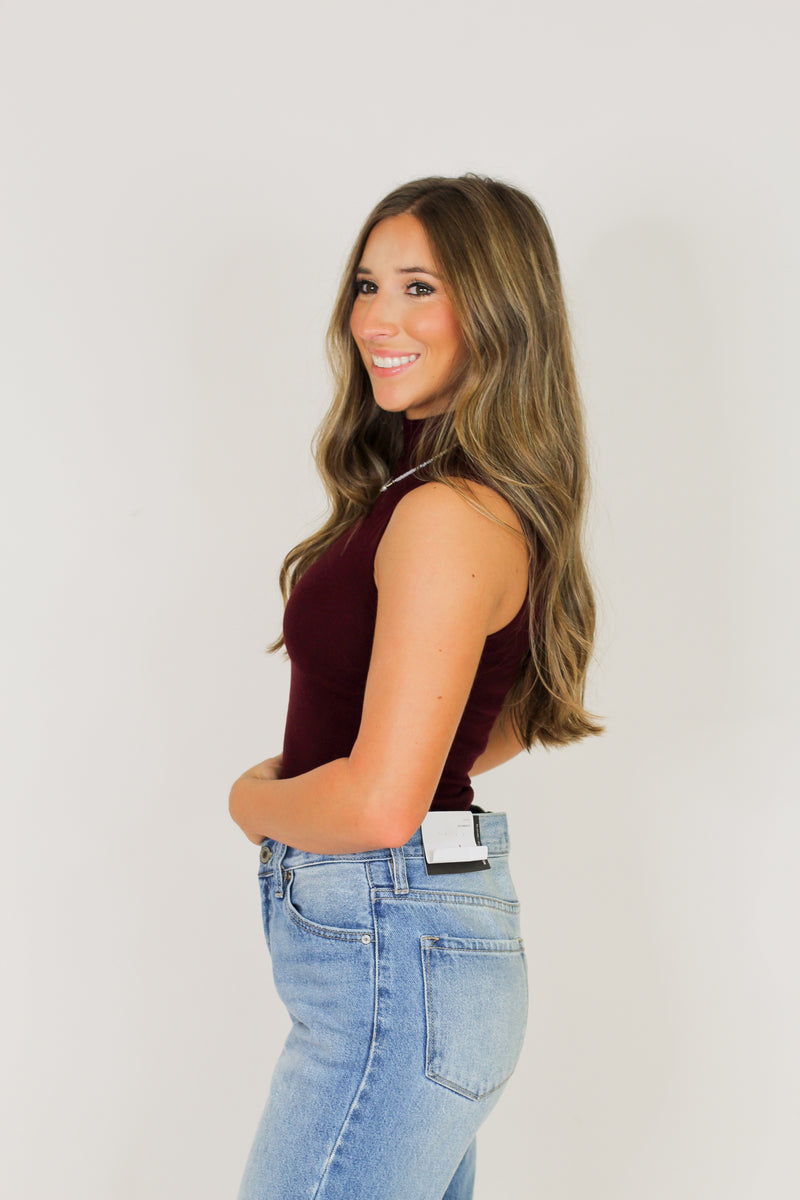 Gotta Get Bodysuit-Maroon