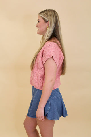 Flower Stitch Sweater