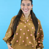 Staff Pick Polka Dot Pullover