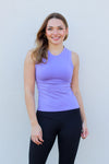 Basic Muscle Tank- Lavender