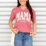 Floral Mama Bow Tee
