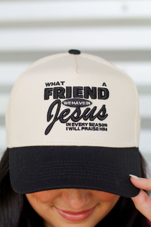 What a Friend in Jesus Trucker Hat