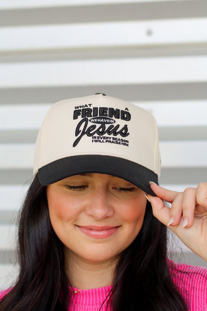 What a Friend in Jesus Trucker Hat