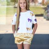 Tiny Satin Shorts
