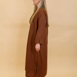 The Button Down Midi Dress