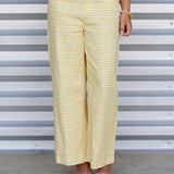 Giving Summer Gingham Pants