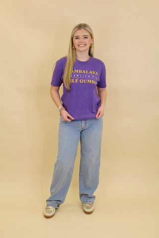 Jambalaya, Crawfish Pie, File Gumbo Tee