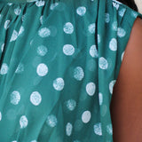 Criss Cross Polka Dot Top