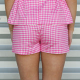 Giving Summer Gingham Shorts