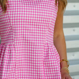 Giving Summer Gingham Top