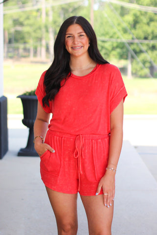 So Casual Mineral Wash Top