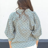 Hidden Polka Dot Top