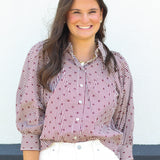 Hidden Polka Dot Top