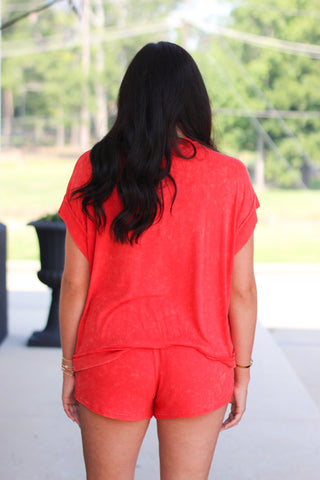 So Casual Mineral Wash Top