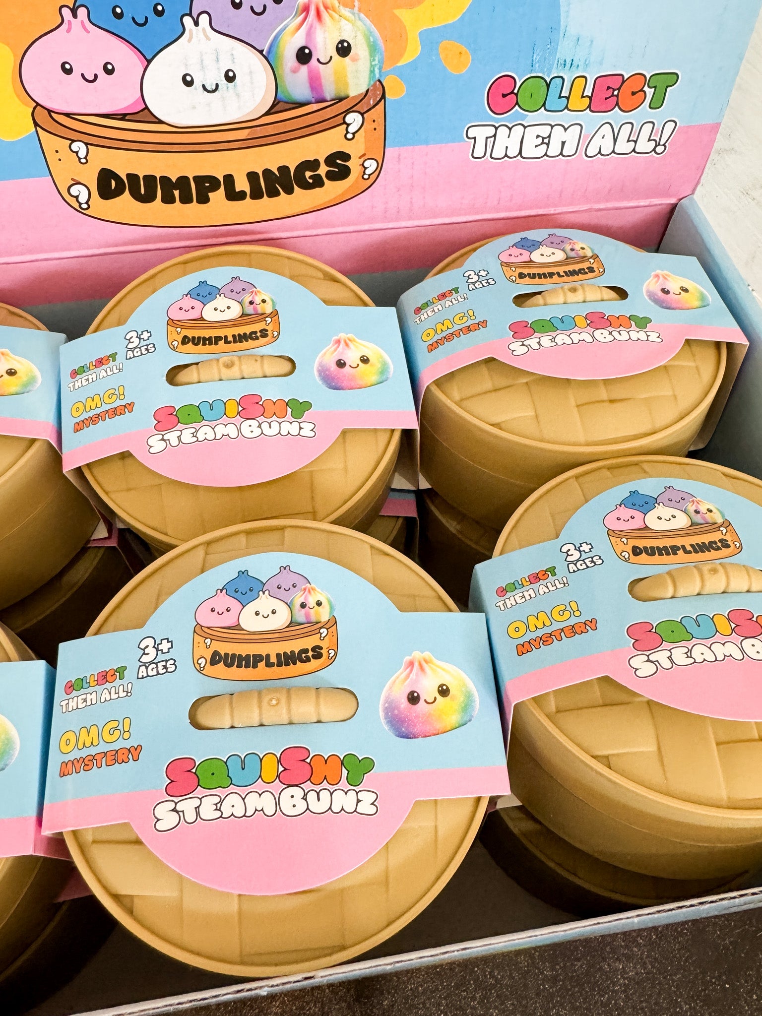 Squishy Steam Bunz Dumpling Toy