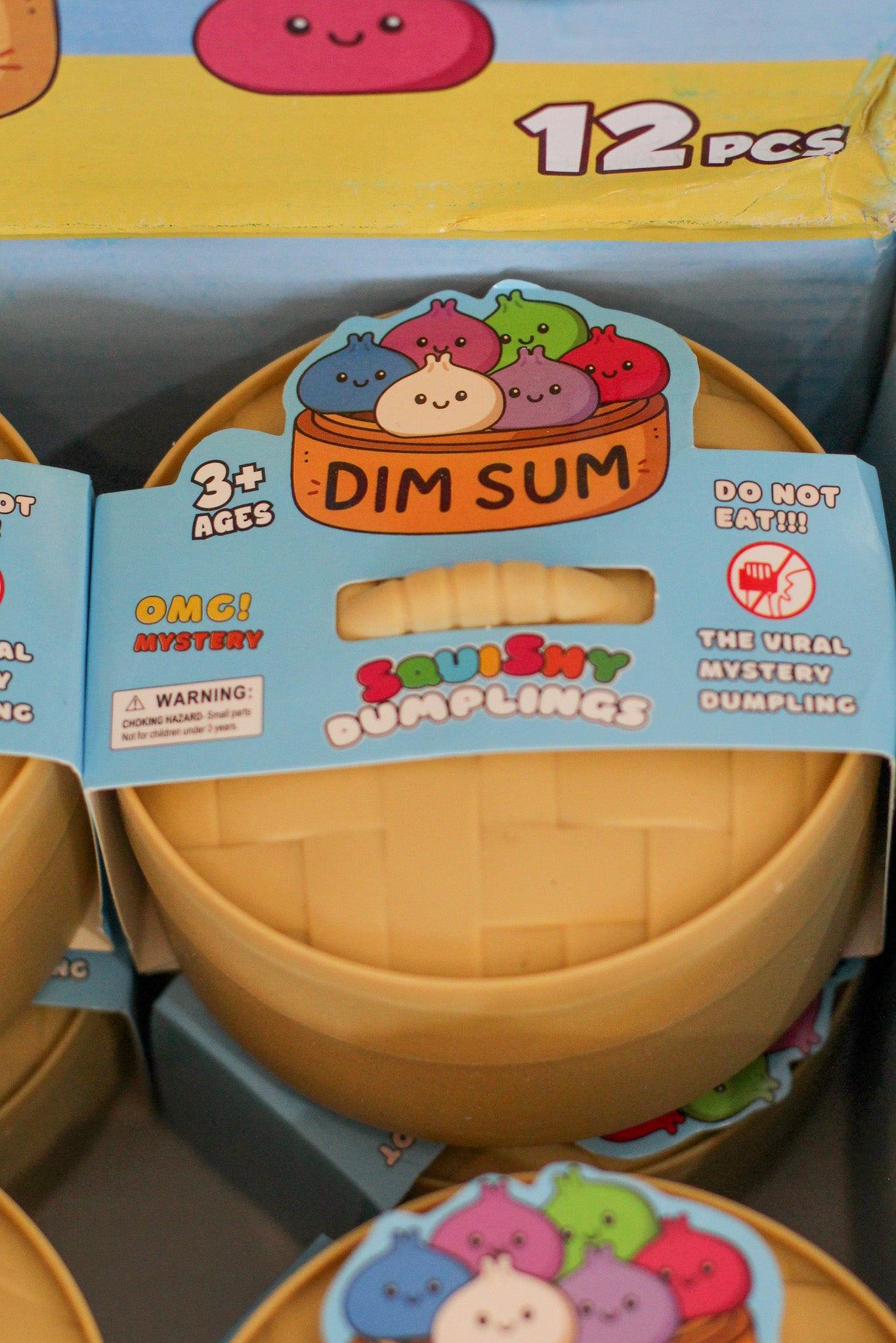 Squishy Glitter Dumpling Toy
