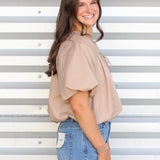 Cutest Bow Bubble Top