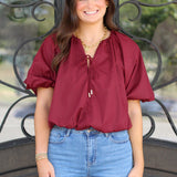 Cutest Bow Bubble Top