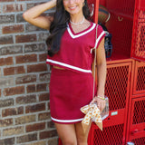 Meet Me at the Game Skirt