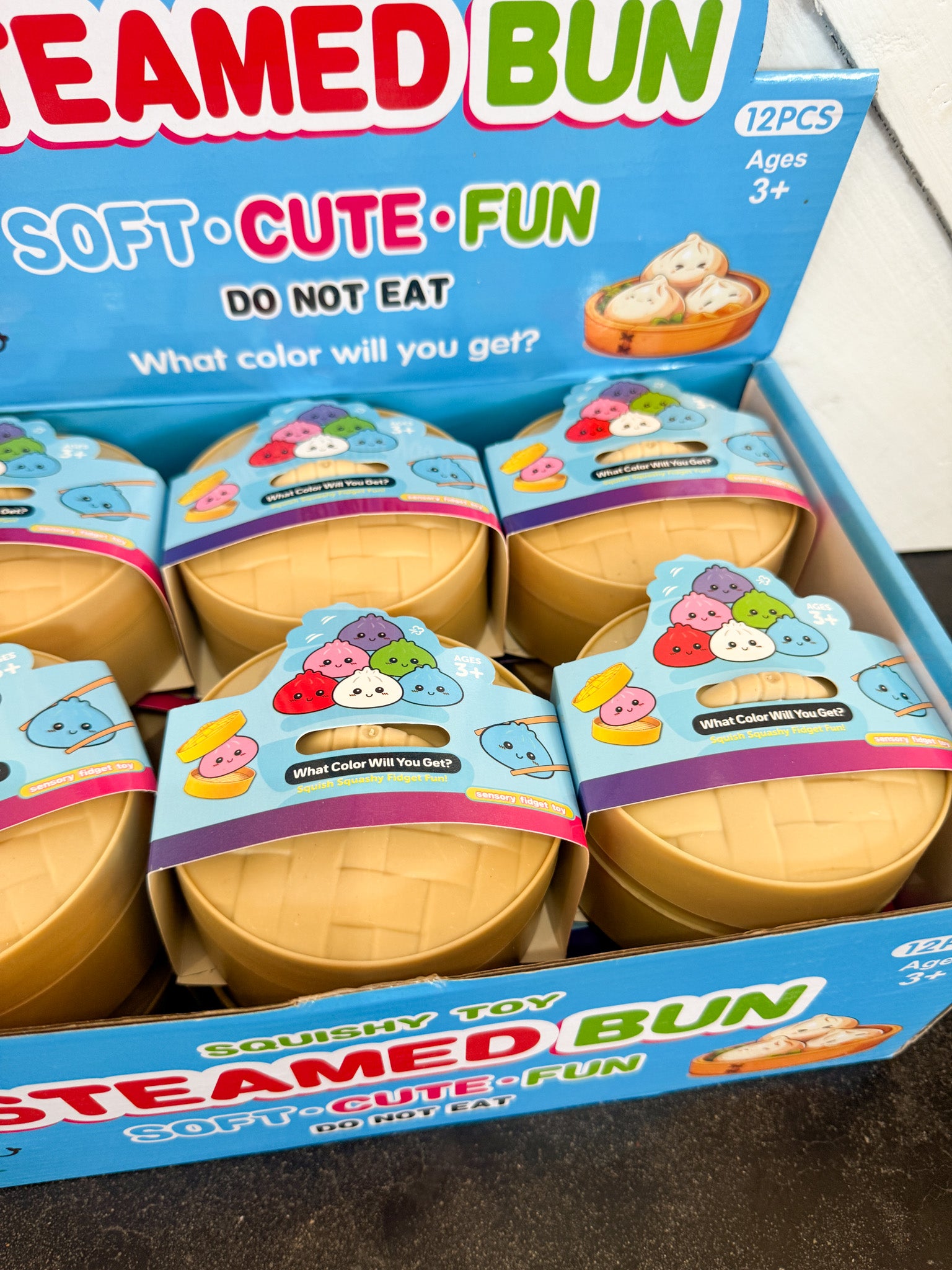 Squishy Steamed Bun Dumpling Toy