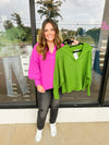 Nothing but the Best Sweater-Hot Pink