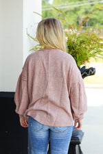 Ready for Fall Pocket Top-Blush