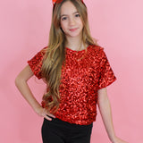In Love With Sequins Top