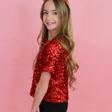 In Love With Sequins Top