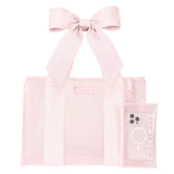 Case-Mate Ballet Pink Bow Jelly Tote Bag