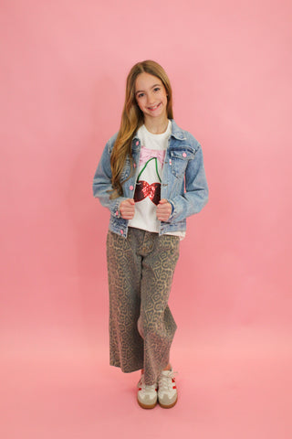 Little Leopard Jeans