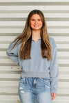 Softest Pullover-Dusty Blue