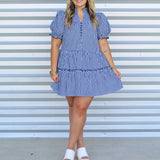 Gingham Girly Girl Dress