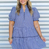 Gingham Girly Girl Dress