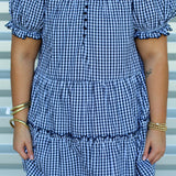 Gingham Girly Girl Dress