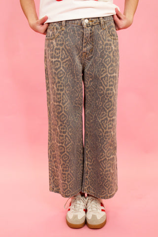 Little Leopard Jeans