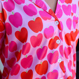 Apple Satin Pajama Set