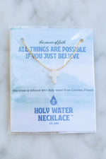 Holy Water Necklace- All Things are Possible