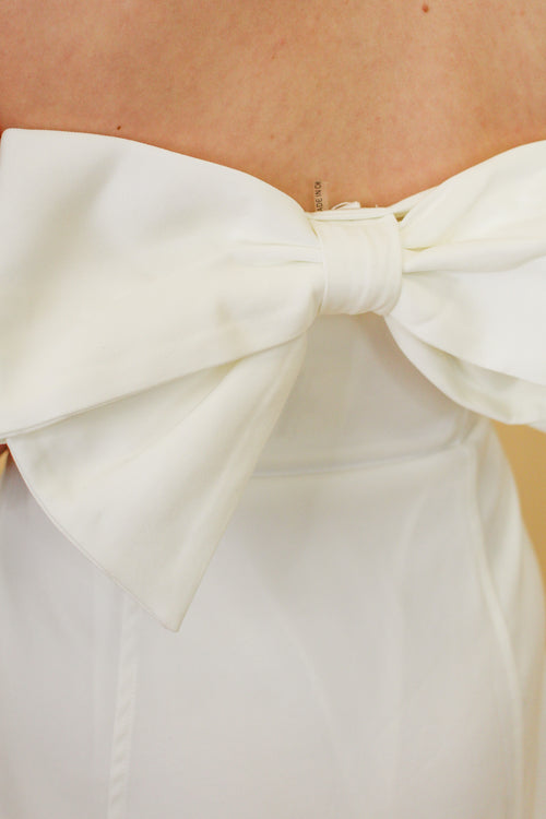 Favorite Strapless Bow Dress
