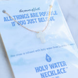 Holy Water Necklace- All Things are Possible