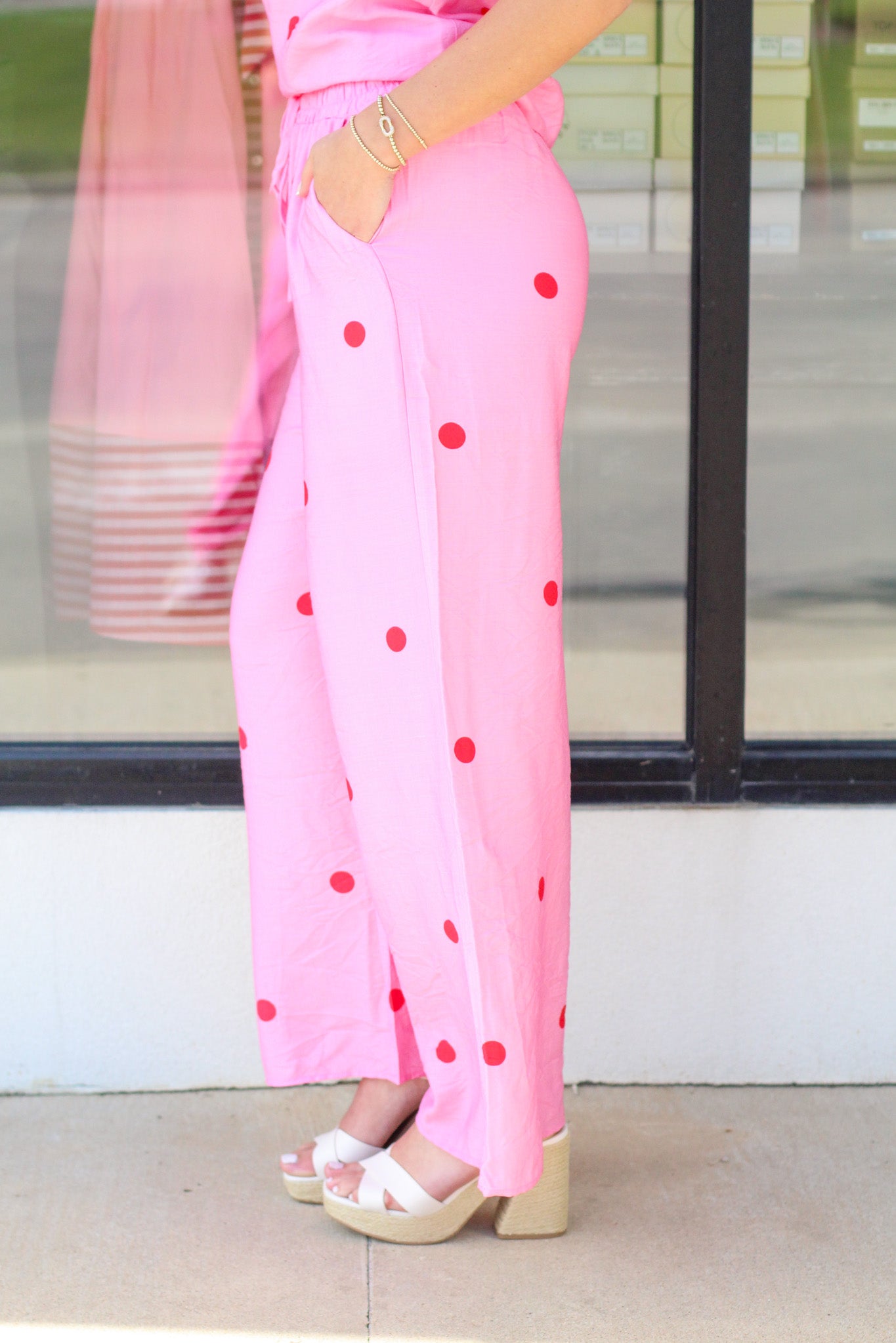 Precious Polka Dot Pants