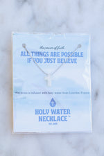 Holy Water Necklace- All Things are Possible