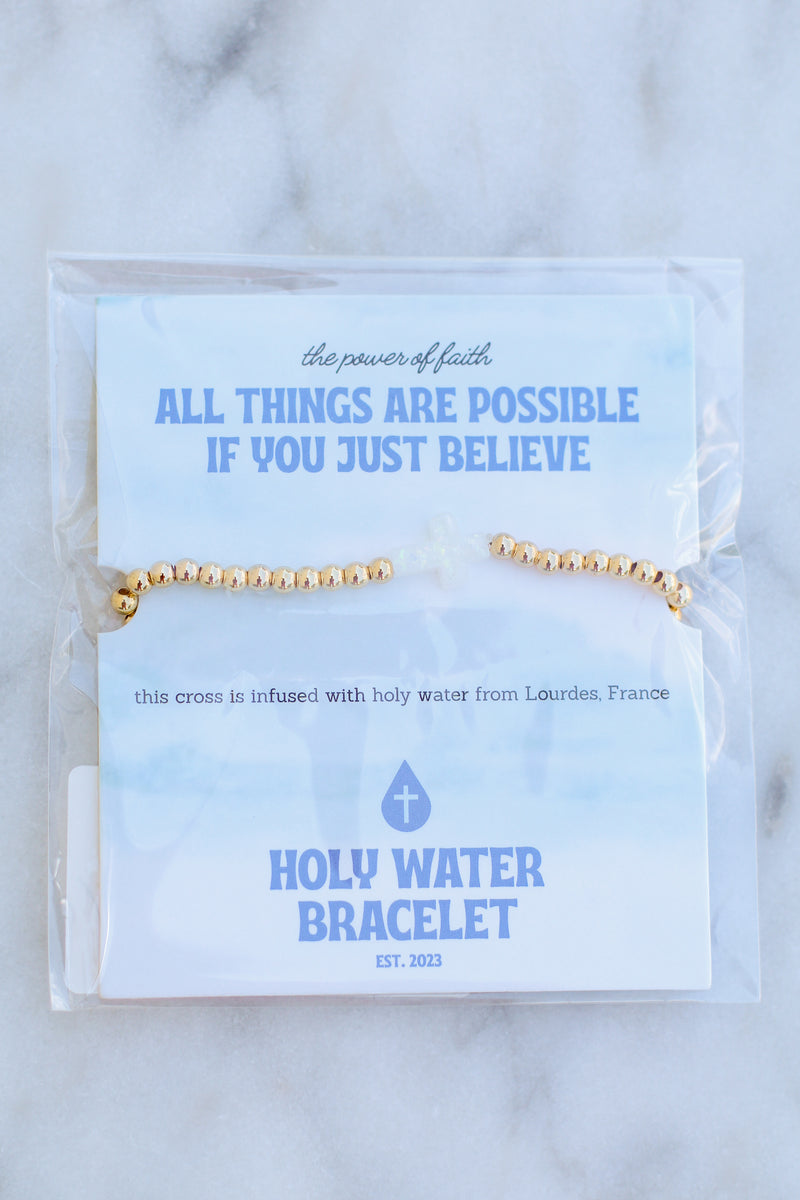 Holy Water Bracelet-All Things are Possible